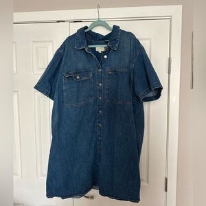 Universal Thread Denim Dress 4X